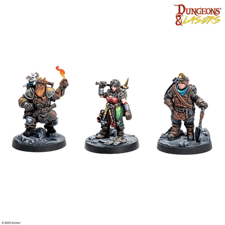 Mayfair Role Aids Nanorien Stones 青 D&D Archon Studio - Dwarven Miners